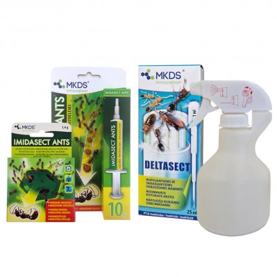 Skruzdžių naikinimo rinkinys – ILGO VEIKIMO